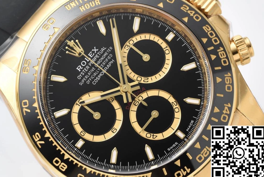 Black Cosmograph Daytona Factory Rolex M126518 Clean Bezel 0411